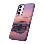 Silver Hakosuka Skyline Mirror Lake Tough Phone Case