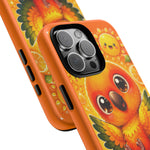 Sun Conure Kawaii Citrus Art Tough Phone Case