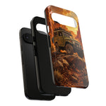 Land Cruiser FJ40 Classic 4x4 Red Rock Canyon Art Tough Phone Case