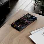 67 GTO Phone Case Purple, Rainy City Night Muscle Car Tough Cover
