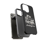 Integra Type R White JDM Collage Tough Phone Case Cover Gift