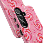 Candy Swirl Lollipop Art Tough Phone Case