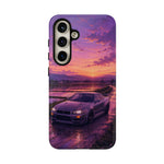 Sunset Skyline R34 Car Phone Case | Tough Phone Case