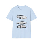 1989 240SX Car Illustration T-Shirt | JDM Coupe Side Front Rear
