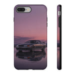 Sunset Skyline GT-R R32 phone case | car reflection, purple dusk
