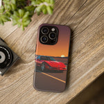 Red C4 ZR-1 King of the Hill Art Tough Phone Case