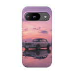 Silver Hakosuka Skyline Mirror Lake Tough Phone Case