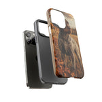 German Wirehaired Pointer Autumn Art Tough Phone Case