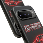 Tri-Power Classic Muscle Car GTO phone case | Retro Automotive Graphic