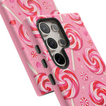 Candy Swirl Lollipop Art Tough Phone Case
