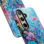 Underwater Coral Reef Phone Case | Colorful Tropical Fish Ocean Scene