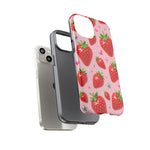 Strawberry Pattern Phone Case | Tough Cover