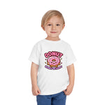Donut Worry Be Happy Funny Toddler Boys Girls T-Shirt Baby Shower