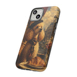 Poodle in Beret Phone Case | Vintage Paris Café Illustration