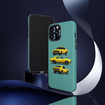 1969 Camaro SS Yellow Triple View Tough Phone Case Cover Gift