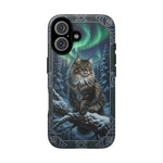Norwegian Forest Cat Nordic Art Tough Phone Case