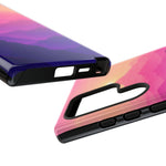 Pastel Mountain Haze Vaporwave Art Tough Phone Case