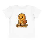 Dino Nugget Enthusiast Funny Toddler Boys Girls T-Shirt Kid Gift