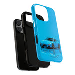RX-7 Cyan Studio Phone Case Studio Color Match Car Art