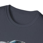 Silver 2007 C6 Z06 Illustration T-Shirt | Sports Car Trio