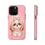 Shih Tzu Princess Kawaii Chibi Puppy Pet Dog Art Tough Phone Case