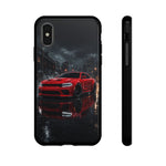 Charger Hellcat Widebody Red Rain Art Phone Case