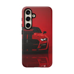 Red Mustang Art Phone Case, GT500 American Muscle Car Tough Cover