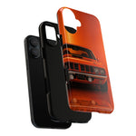 Orange Cuda Phone Case, 71 Classic Muscle Car Tough Cover