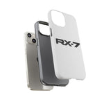 RX-7 Logo Phone Case for JDM Fans, Tough Protective Cover