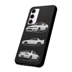 R32 Skyline Phone Case White, Three-View Vector Cover, Gift GTR Fans