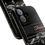 C3 Stingray Phone Case Black Sports Car Tough Cover Gift