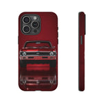 Red Classic Muscle Car 1970 Chevy Nova SS phone case | Tough Cover