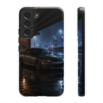 Rainy Night Sports Car S2000 phone case | Urban Cityscape, Moody Automotive