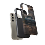C2 1965 Sting Ray Phone Case, Silver Blue Tough Cover