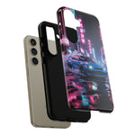 Skyline GT-R Tokyo Rain JDM Night Art Tough Phone Case