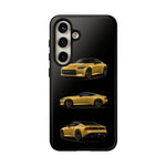 Gold Fairlady Z Classic Sports Car Tough Phone Case - 3 View