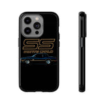 Monte Carlo SS Phone Case Black Gold Muscle Car Cover Gift Art
