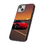 Red C4 ZR-1 King of the Hill Art Tough Phone Case