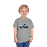 1966 Ford F100 Pickup Truck Toddler T-Shirt Vintage Graphic Tee Blue White