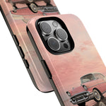 1957 Chevy Bel Air Blush Cream Tough Phone Case for Classic Car Fans