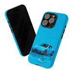 RX-7 Cyan Studio Phone Case Studio Color Match Car Art