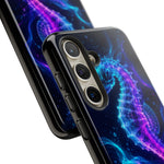 Neon Seahorse Phone Case | Tough Protective Case