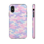 Pink Camo Pastel Art Tough Phone Case