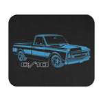 Blue C10 Pickup Truck Mouse Pad | Classic Chevy C/10 Desk Mat