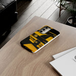 Z28 Yellow Camaro Retro Poster Tough Phone Case