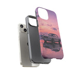 Silver Hakosuka Skyline Mirror Lake Tough Phone Case