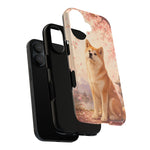 Akita Cherry Blossom Phone Case Sakura Dog Lover Gift