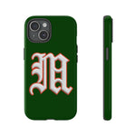 Old English Miami M Logo Phone Case, Tough Protective Cover