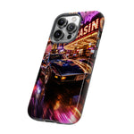 Vegas Strip Corvette Night Phone Case Neon Tough Case