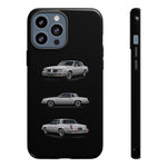 Silver Cutlass Supreme Classic Coupe Tough Phone Case - 3 View